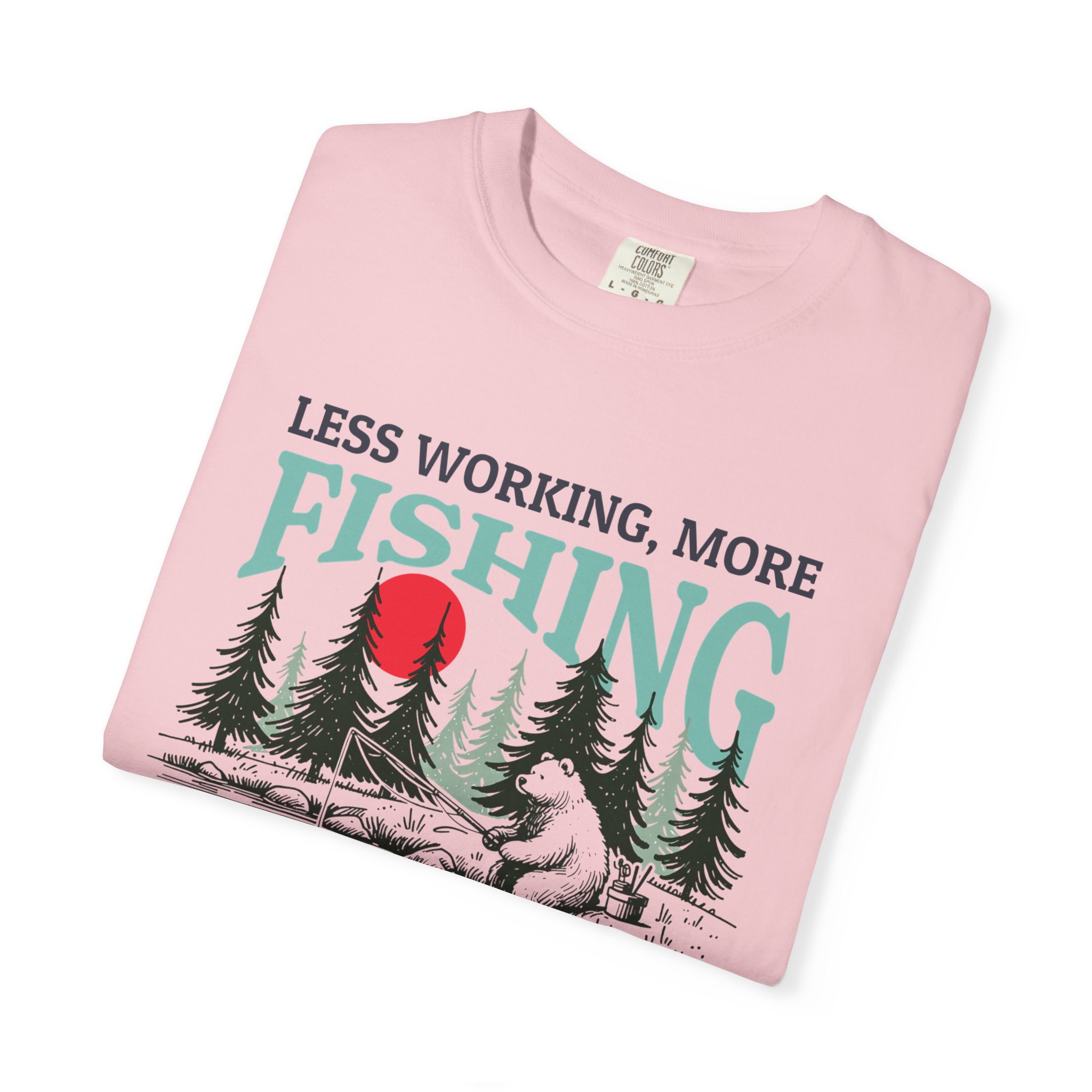 Yosemite California Fishing T-shirt - Image 11