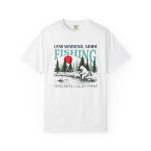 Yosemite California Fishing T-shirt