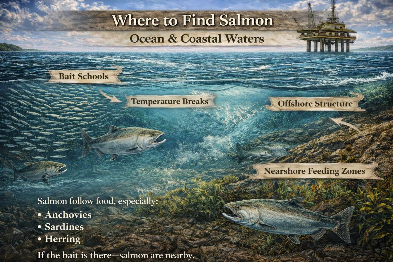 Dónde encontrar el salmón