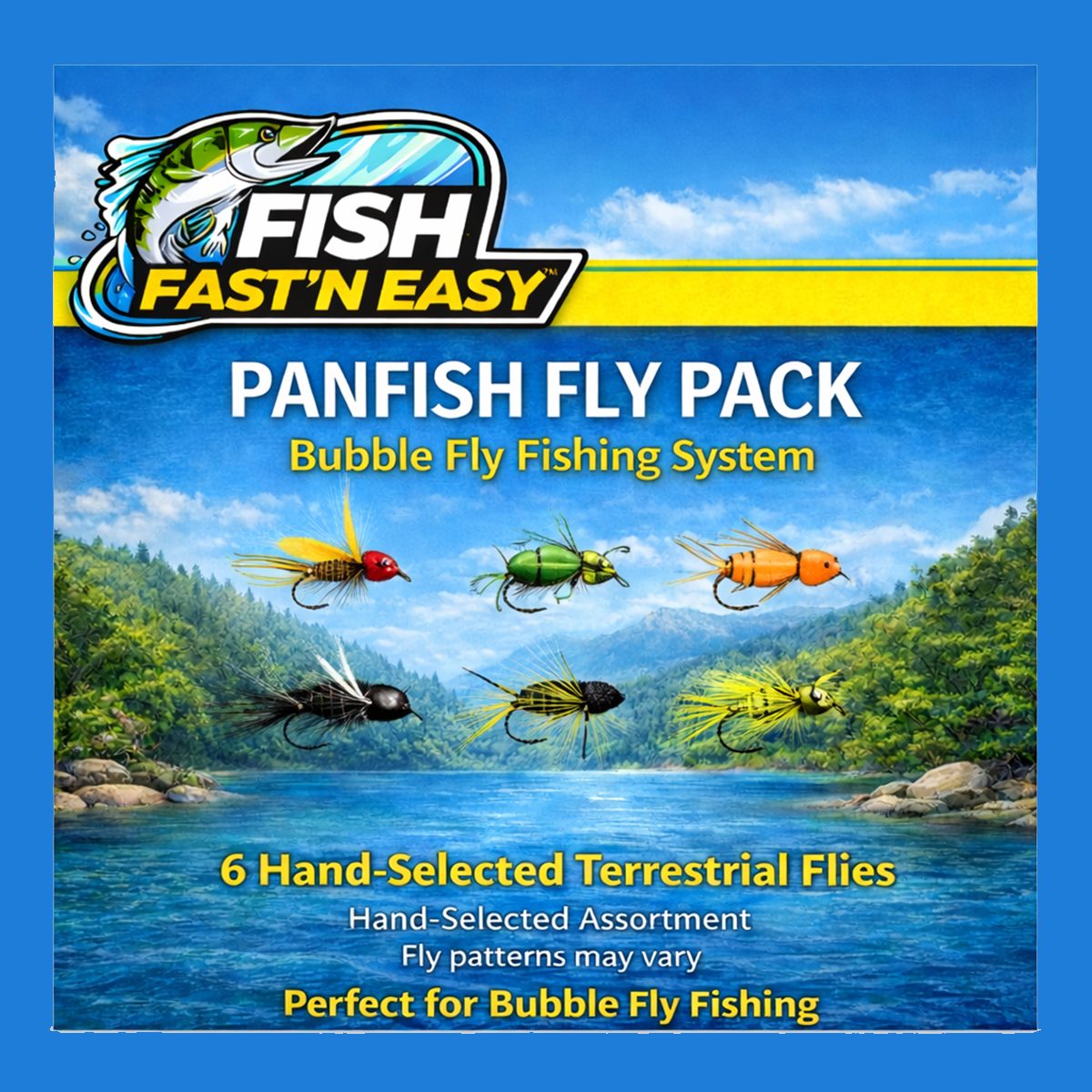 panfish fly pack