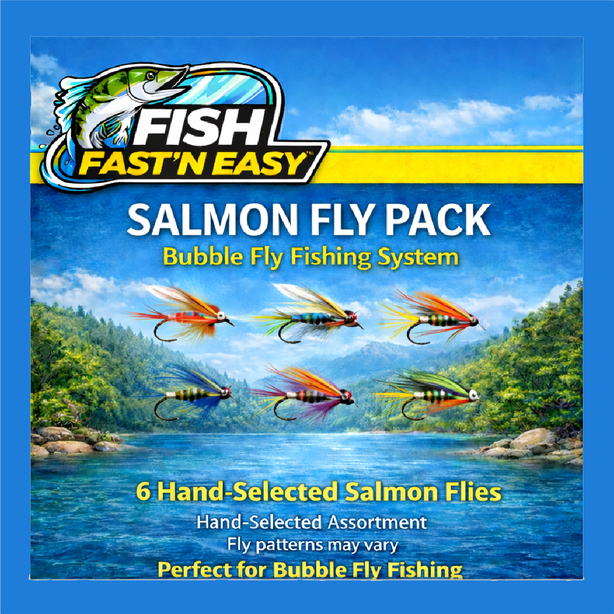 salmon fly packs